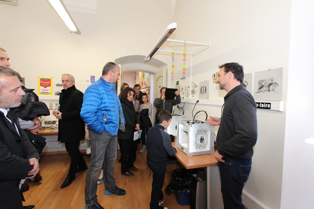 Inauguration du Fab Lab Corti