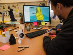 Modélisation 3D au Fab Lab Corti de l'Università di Corsica